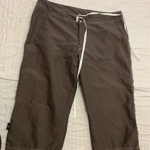 💐💐💐   MELIKA WOMENS SWIM UNLINED CAPRIS PANTS SIZE L  💐💐💐